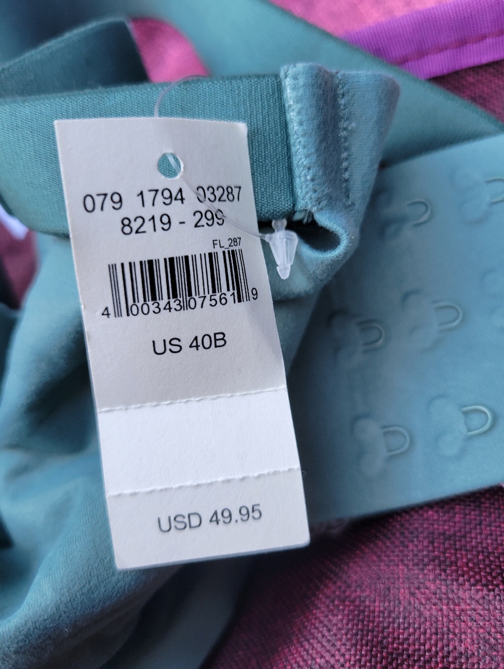 AE Aerie Real Sunnie Demi Push Up Strappy Back Bra, Green, NWT, 38B - Picture 13 of 13